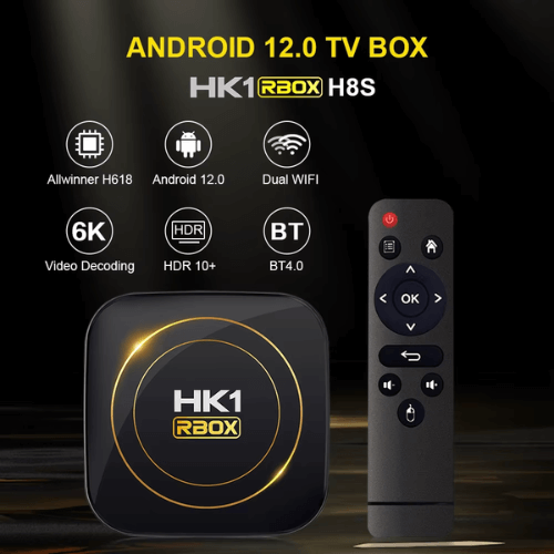 TV059.png TV BOX 4 - 64 ANDROID 12, BT 4.0 H8S